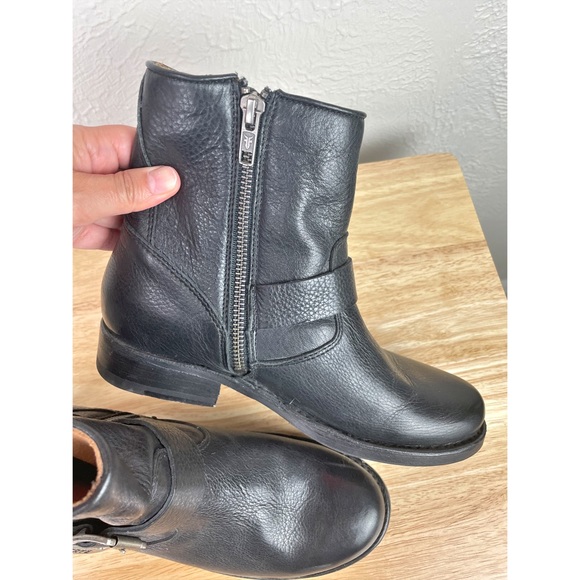 FRYE Vicky Buckle Boots Leather - Picture 4 of 13